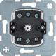 Hager WDE384203 blind shutter rotary switch 2-pole UP push-button function for central unit with
