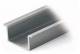 WAGO 210-114 steel DIN rail 35x15mm, 1.5mm thick 2m ungel. Galvanized CR / 6 free