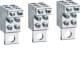 Hager HYS155H Connection terminal P160 M8 connection Cu/Al 3P 6x4-25 mm²