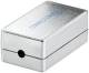 Goobay 50481 Network connection/termination box CAT 5e (100 MHz), STP – for connecting 2x LAN cables, shielded, terminal strip for tool-free LSA mounting,