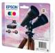 Tintenpatrone Epson 502 4er-Pack Schwarz + Farbe XL T02W6