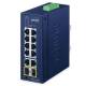 PLANET Industrial 8-Port Ring Switch IFGS-1222-TF