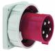 Bals 2876 Flanschgerätestecker TE gerade 125A 5p 400V 6h IP67