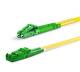 Equip 255103 Patchkabel E2000/APC–LC/APC 3,00 m SM Duplex OS2 gelb