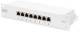DIGITUS 1HE CAT 6 Patch Panel geschirmt 8-Port RJ45