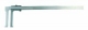 MIB Messzeuge 01007012 Bremstrommel-Messschieber INOX, matt., 50 - 600 mm Typ 745/4