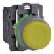 Schneider Electric XB5AP51C0 Schneider Drucktaster, kompl, tastend, gelb, mit Silikonschutzkappe