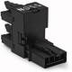 WAGO 890-945 h distributor 1 x plug / 2 x socket 4p with 3, locking latch