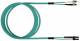 ZVK EasyLan LPD32300050 LWL Patchkabel P Duplex LCD/ST G50/125 OM3 aqua 5,0m