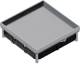 Hager EKQ120BL15 Edelstahlkassette Q12 blind Belag T=15mm