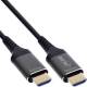 InLine® HDMI AOC Kabel, Ultra High Speed HDMI Kabel, 8K, Aluminium, 50m