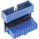 InLine 33448O USB 3.0 Adapter intern - Pfostenanschluss Stecker/Buchse - oben gewinkelt