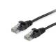 Equip 625494 Patch cable Cat6 U/UTP 2xRJ45 1.50 m black PVC poly bag