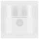 Berker 85345129 KNX-Funk Bewegungsmelder Komfort 1,1m quicklink Q.1/Q.3weiß,samt