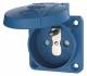 Mennekes 11161 16A2P+E 230V SCHUKO-Anbau-Steckdose blau