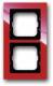 Busch Jaeger 2CKA001754A4341 BJ 1722-287 Abdeckrahmen 2f Busch-axcent rot