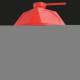 Kaiser 1248-50 concrete ceiling box 45° with plaster skin D:35 mm depth:55 mm