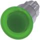 Siemens 3SU10511EA400AA0 3SU1051-1EA40-0AA0 Leuchtpilzdrucktaster 22 mm rund hellgrün 40 mm verriegelt