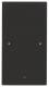Berker 75141835 glass sensor 1X m., Bus coupler sensor TS black glass