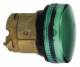 Schneider Electric ZB4BV033S Schneider Leuchtmelder grün Kalotte geriffelt nur für LED Metall D22mm