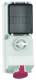 Bals 17056 Wandsteckdose abschaltbar abges.16A 5p 400V 6h IP44 Geh.Gr:365x134