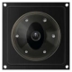 Telecom Behnke 20-9579 Profikamera Farbe, mit Beleuchtungsring und DOME -Hinterbauvariante-
