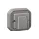 Legrand 069848L Plexo New FRUP Kabelauslass mit Zugentlastung Grau