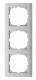 Merten MEG4030-3660 M-Pure-frame 3-gang, aluminum