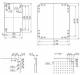 Schneider Electric NSYMF88 Schneider Microperf. Mounting plate H800xW800 opening. D3