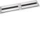 Hager M-BBB16040 Base plate 3-piece with brushes 1600x400 (W x D) galvanized