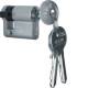 Hager WDA7171 profile half cylinder accessory for key