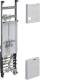 Hager ZH32U7NT Komplettfeld universZ 1050x250 mm 3-P.1ZP 10 mm² mit Trennfunktion