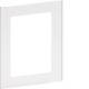 Hager FZ151N Tür univers links transparent für Schrank H650 x B1050 mm