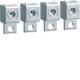 Hager HYS006H Connection terminal P160 mounting Cu/Al 4P 1x35-120 mm²