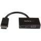 StarTech.com Travel A/V adapter: 2-in-1 DisplayPort to HDMI or VGA