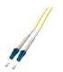 LWL-1-Faser-Patchk. 10mtr.LC-LC, 9/125um, OS2, AD=2mm, Achtung Simplex!
