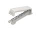 Kleinhuis 1309 equipotential bonding bar 42x51x187.5 mm PP RAL7035 light grey