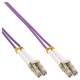 INLINE Fiber optical duplex cable LC/LC 50/125um OM4 2m