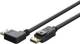 Goobay Standard DisplayPort cable 2.0/2.1 angled 54 Gbit/s 8K@144Hz/4K@240Hz