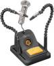 Goobay Soldering aid with swan-neck arms and soldering iron stand – helpful hand for all delicate soldering and craftwork