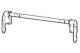 Zebra P1080383-407 LATCH ASSEMBLY ZD420D ZD621D