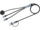 SANDBERG 3in1 Travel Charge Cable 100W