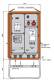 Walther-Werke WV0455R1 Walther distribution cabinet 111kVA