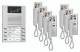 TCS PVE1570-0010 Video:pack7 color 7 Tasten z.Freisprechen AVD Aufputzmontage