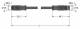 Turck PKGS4M-1-PSGS4M/TEL Aktuator-u. Sensor control PVC connecting cable. 6627449