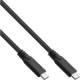 INLINE USB 3.2 Gen.1x2 cable USB Type-C male male black 5m