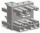 WAGO 770-1734 H-distributor 3-way 4-P. Code: B gray