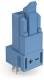 WAGO 890-3102 Buchse für Leiterplatten, blau