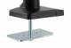 Digitus Univ. Single monitor holder, gas pressure spring, clamp mount.