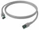 ZVK EasyLan CP1KABABA0075 FlexBoot Kat.6 Patchkabel geschirmt grau 7,5m